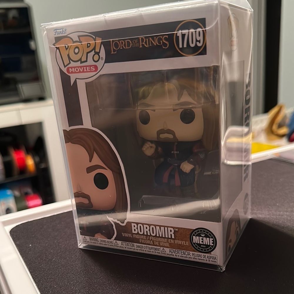 Funko Pop! Movies Boromir Figure with Brown and Black Accents